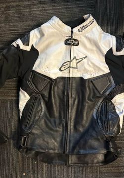 Alpinestars 2 piece leather track suit