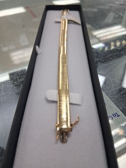 Smothed Gold Bracelet
