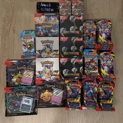 Pokemon TCG Sealed Lot 