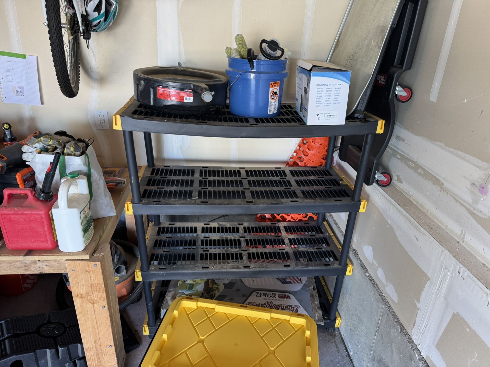Plastic Storage Shelf