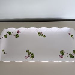 Shamrock porcelain plate