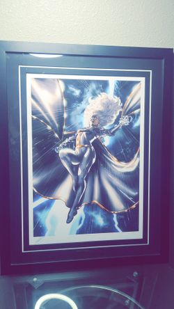 Storm Art Print Sideshow Framed