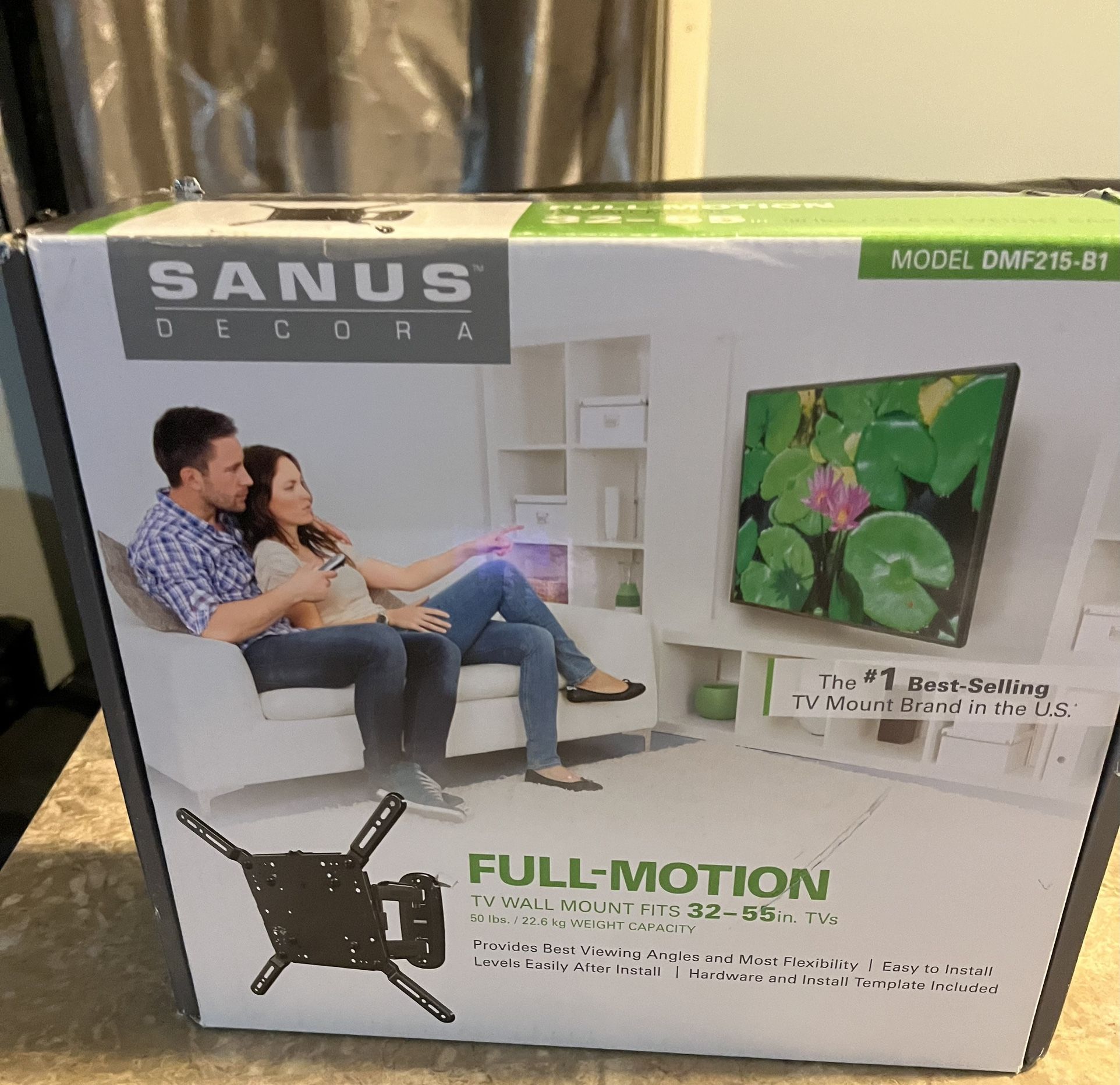 SANUS Full Motion TV Wall Mount