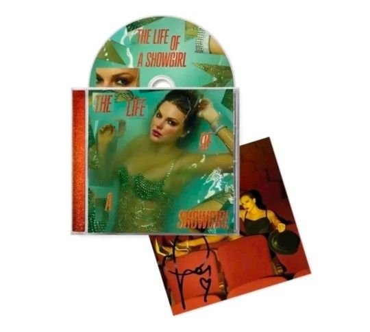 Taylor Swift - The Life of A Show Girl - Signed Photo 4 CD