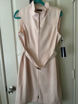 NWT Tommy Hilfiger sleeveless powder pink adorable dress