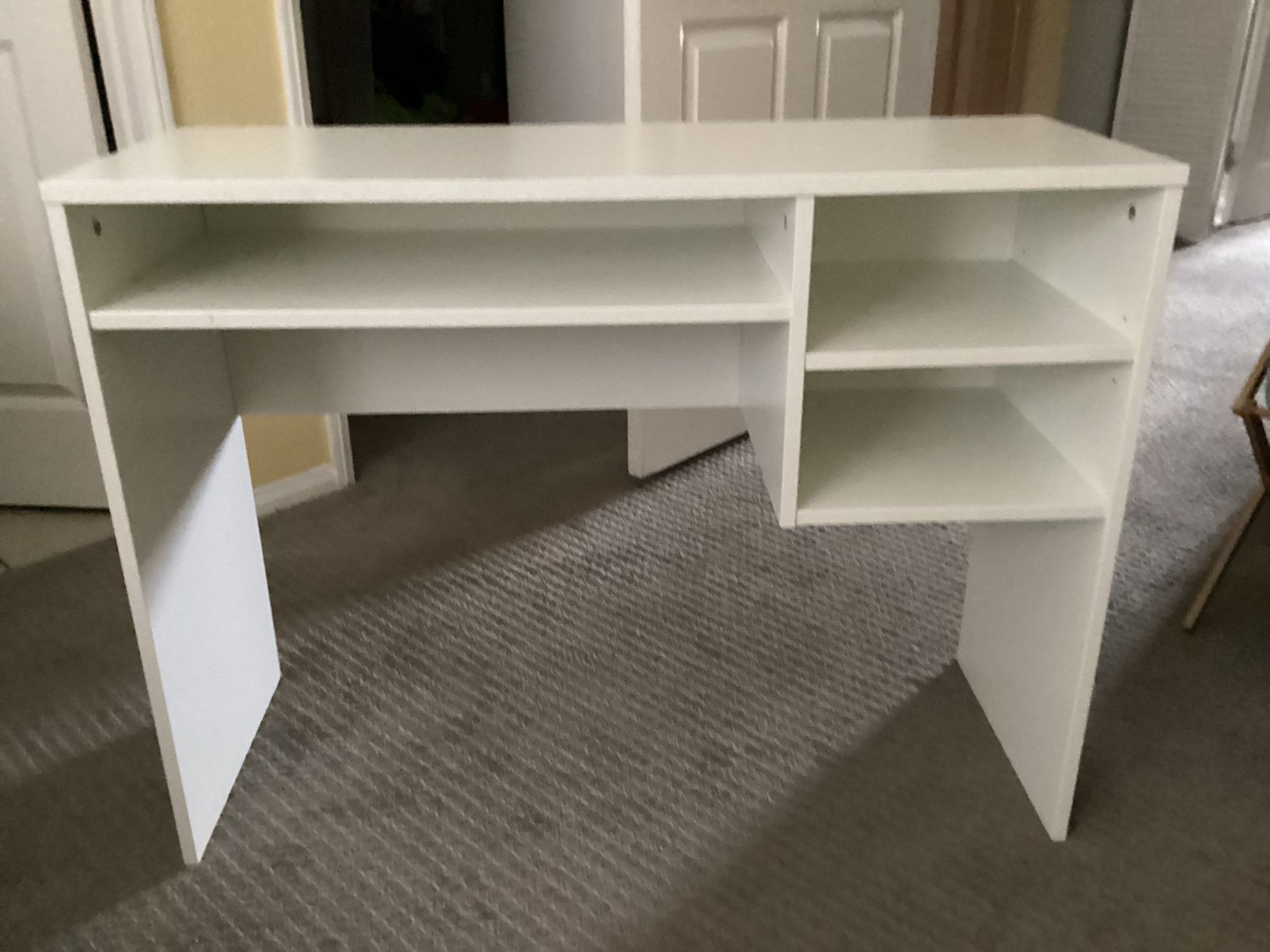 Small Desk with Shelves
