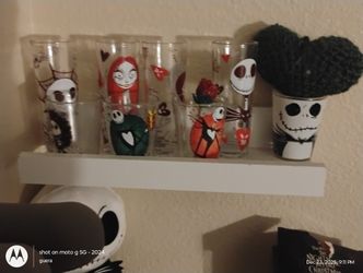Nightmare B4 Christmas Shot Glasses
