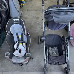 Car Seat And Stroller $150 OBO