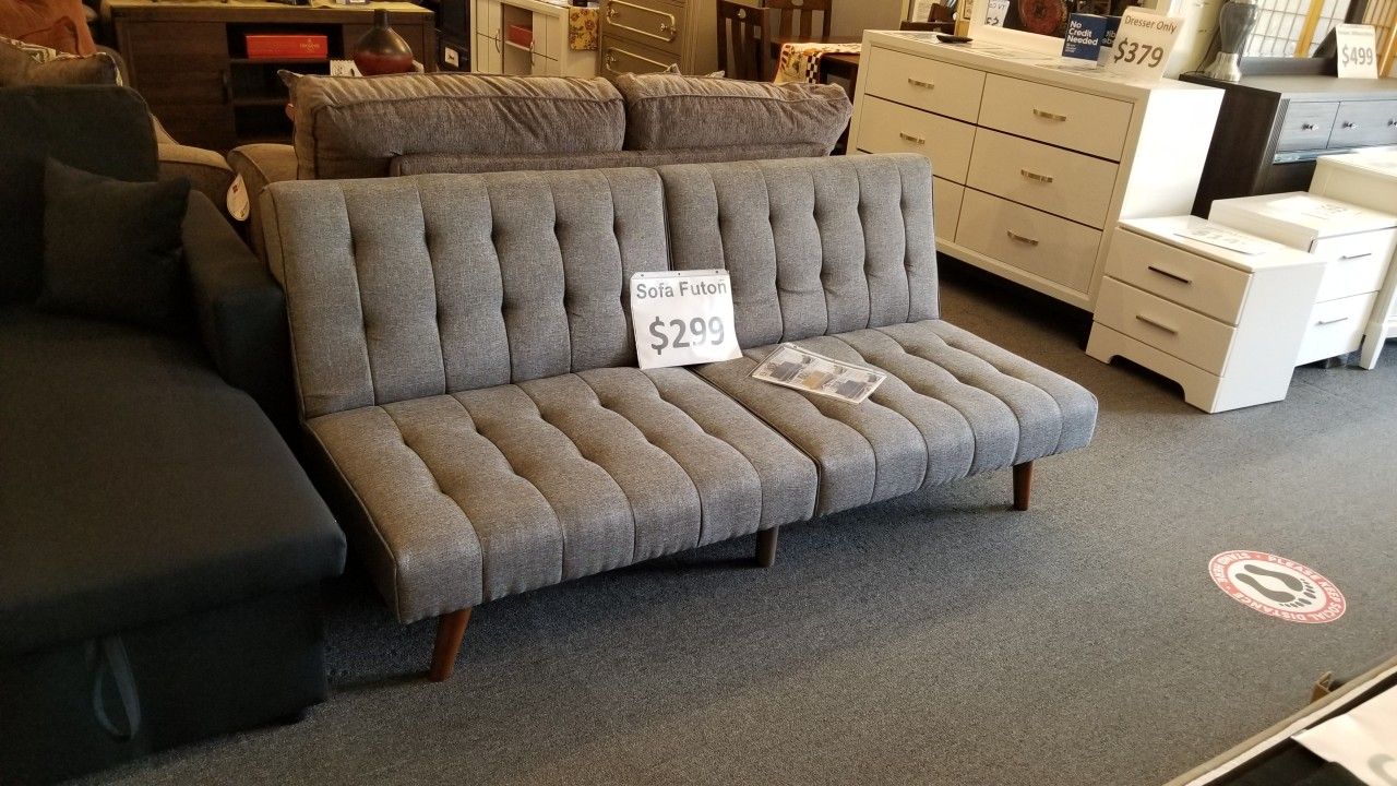 Brand New Gray Linen Sofa Futon for Sale in San Diego, CA OfferUp