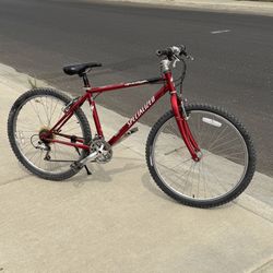 Specialized Hard Rock 21-Speed, 26” Mountain Bike  With 17” Frame 