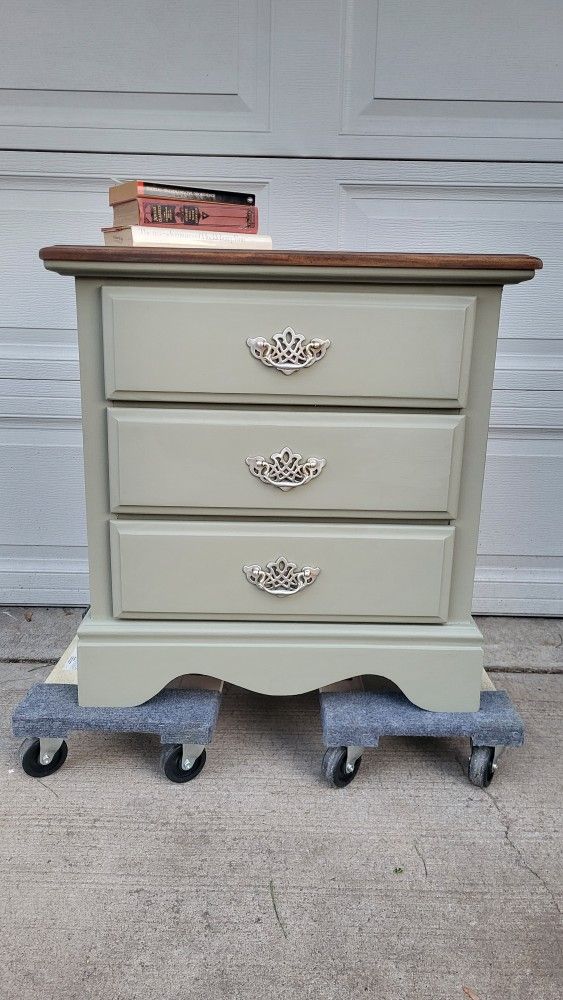 Beautiful one of a kind refurbished night stand / end table