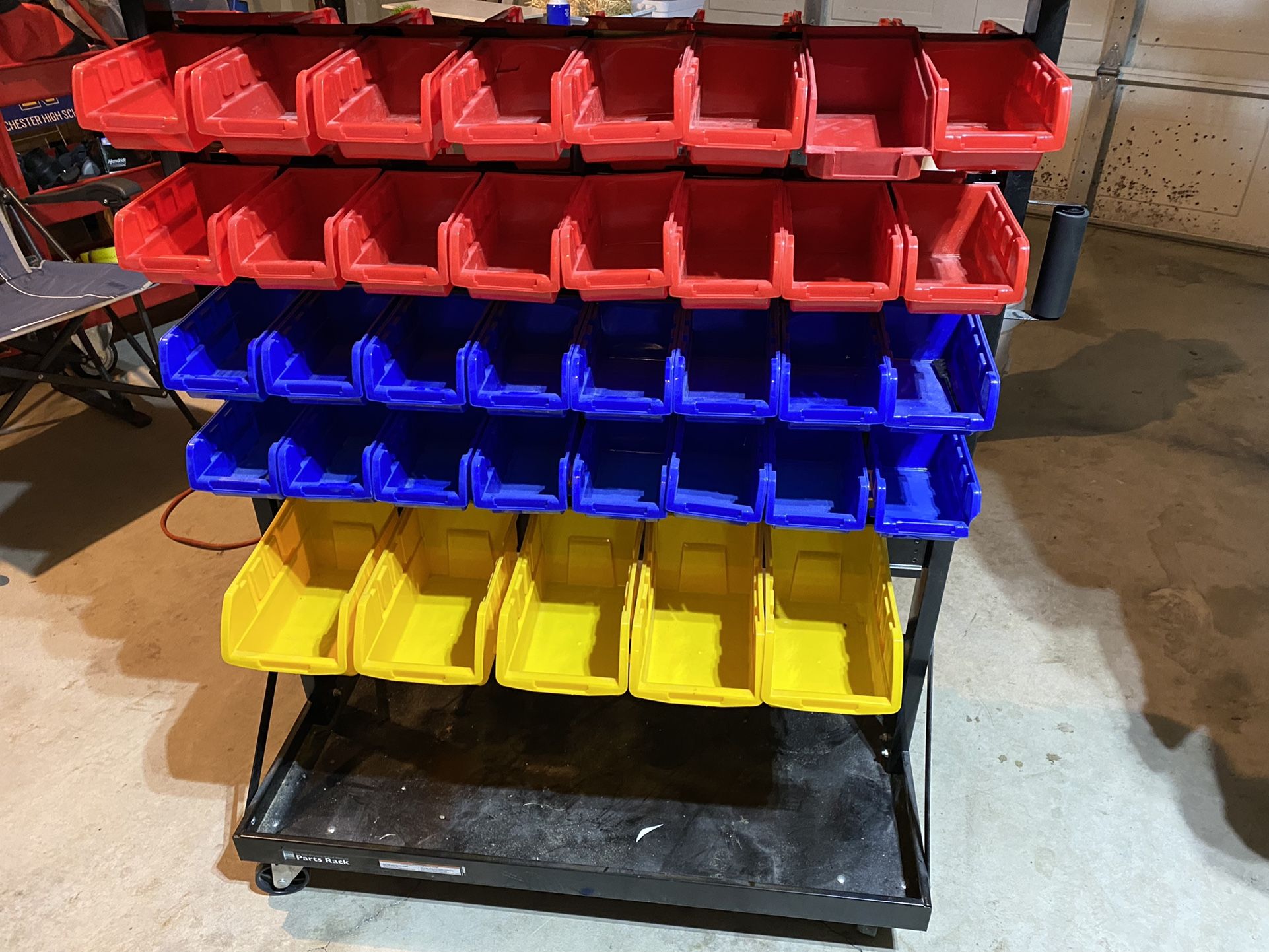 Rolling Floor Rack From Harbor Freight