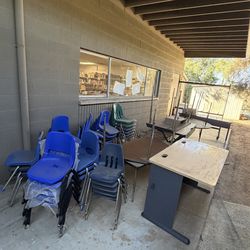 Table,desks,chairs
