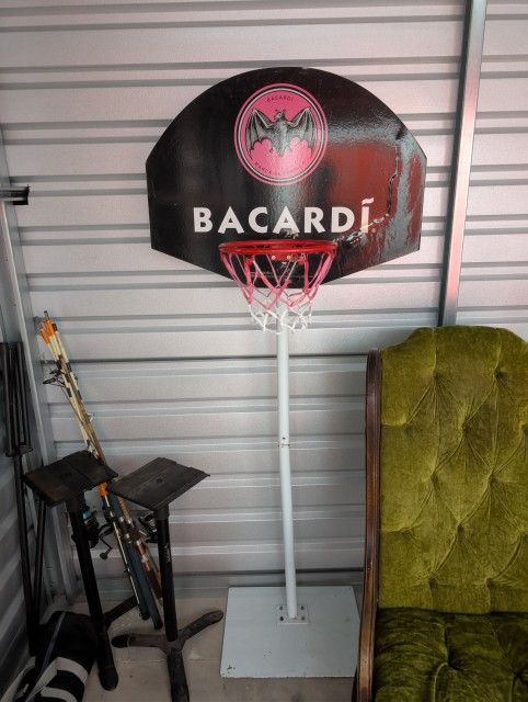 Bacardi Basketball Hoop Small