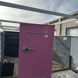 Pink Mini Fridge 
