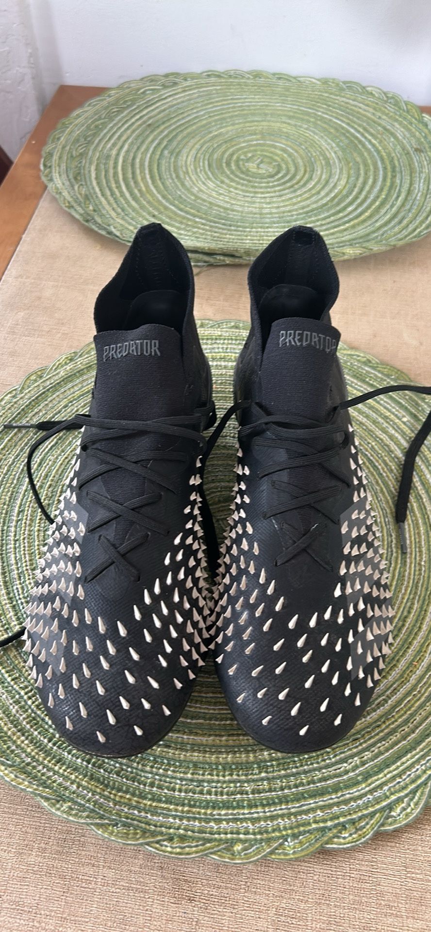 Adidas Predator Freak + Demonskin Soccer Cleats W7 M6
