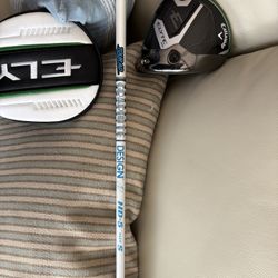 CALLAWAY ELYTE DRIVER W/UPGRADEDSHAFT. 