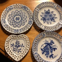 Antique Porcelain Plates