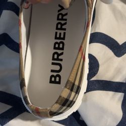 Burberry converse