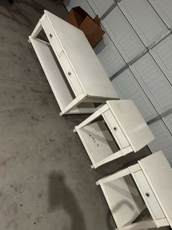White dressers