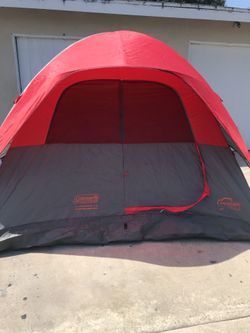 DOME TENT COLEMAN 6 PERSONS