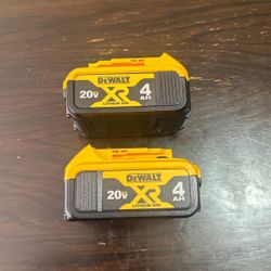 Dewalt 20v Batteries 