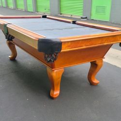 Pool Table 7ft ( Free Delivery & Set Up & New Color Felt Of Your Choice ) 