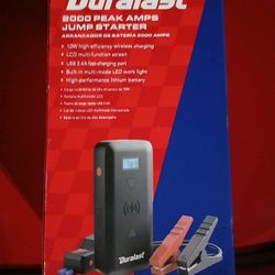 Duralast 2k Peak Amps Jump Starter 
