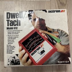 Vintage Actron Dwell Tachometer.