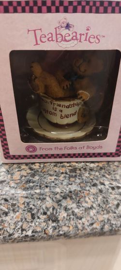 Boyds Teacup Figurine from the Folks at Boyds.