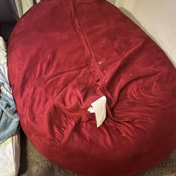 Giant Red Bean Bag