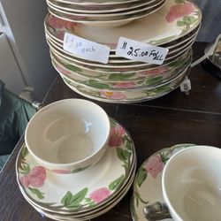 Antique Desert Rose China