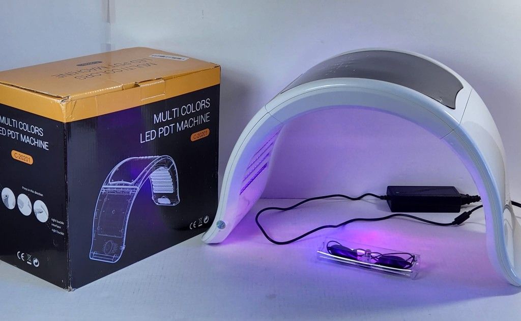 LED Light Therapy 8-in-1 Professional Photon PDT LED Light Facial Skin #437