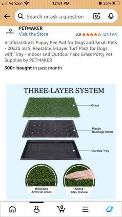 Reusable wee pee pad