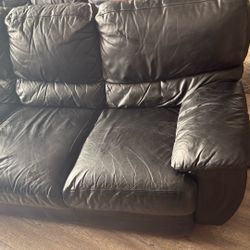 Leather Sofa 