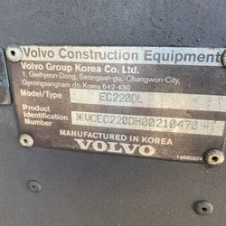 Volvo Excavator EC220DL