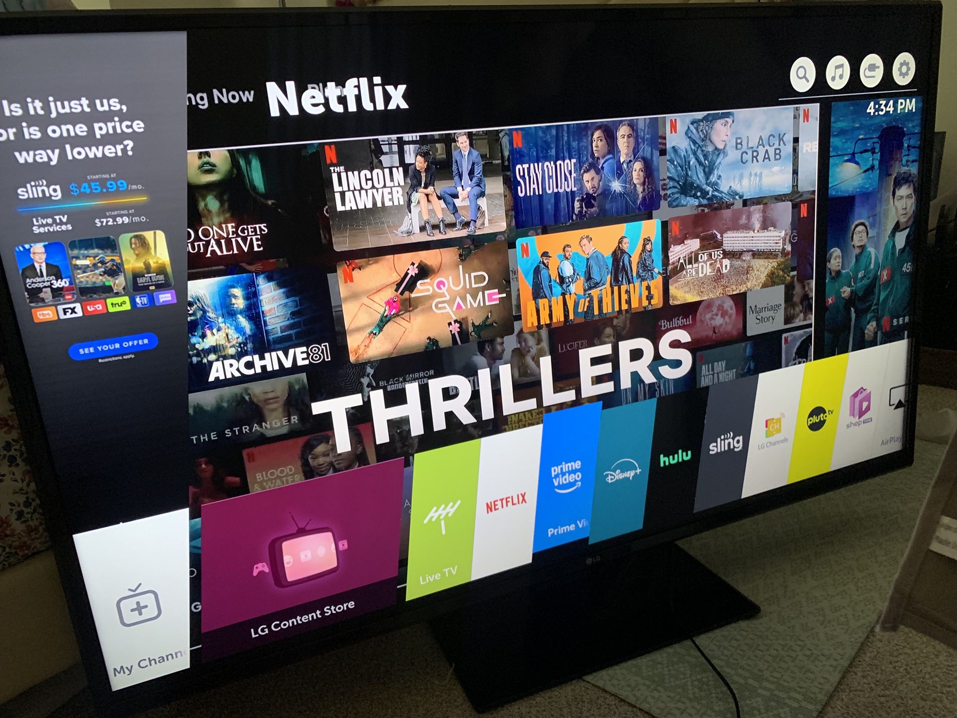 LG T.V