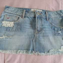Jean Skirt 