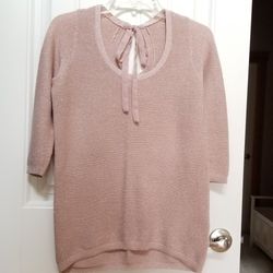 Mauve Pink Cute Sweater XS (Big Style)Like new! 