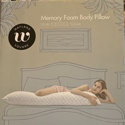 New Memory Foam Body Pillow  $20