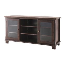Ikea Markör Entertainment Unit W/Glass Doors