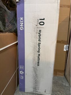 King Size Mattress in a box