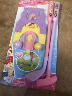 Cinderella golf outdoor indoor activity for kids girls