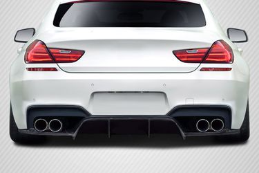 Blemished 2012-2019 BMW M6 F12 Carbon AF-1 Rear Diffuser ( CFP ) - 1 Piece