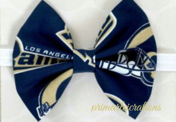 La Rams baby head band