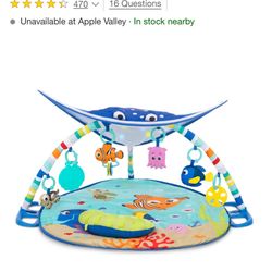 Disney Baby Finding Nemo Ocean Lights & Music Activity Play Gym