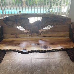 Eagle Wood Bench 