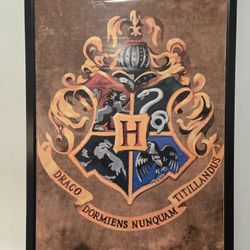 Framed Harry Potter Poster