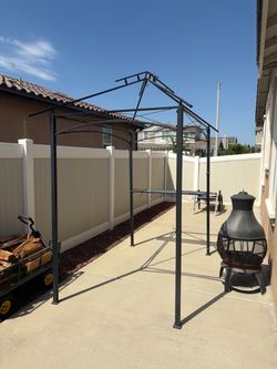BBQ canopy frame 5D x 8W x 8.5H