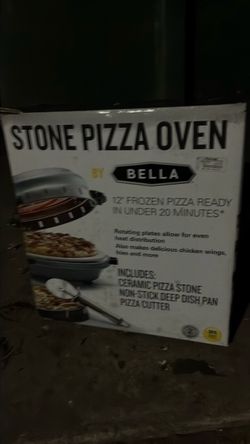 Bella stone pizza oven